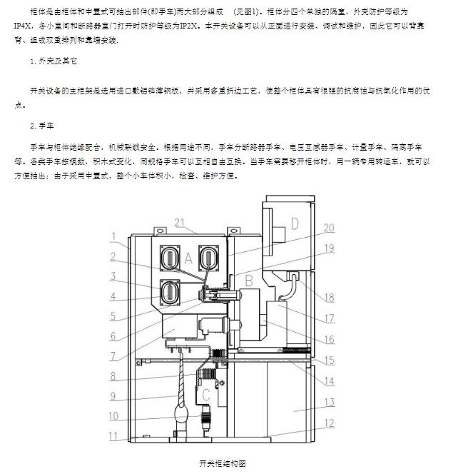 KYN28A结构图 KYN28A结构图